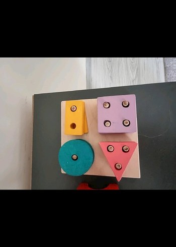 Renkli Ahşap Sayılar Eğitici Oyuncak - Görsel 4