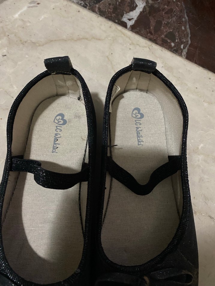 Kız Çocuk Siyah Fiyonk Detaylı Babet Ayakkabı - Görsel 5