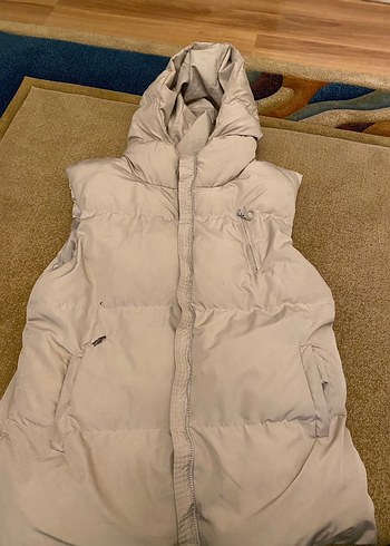 Kolsuz Bej renginde Kadın Şişme Yelek - Görsel 5