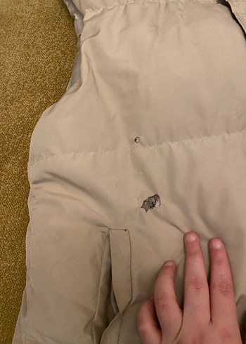 Kolsuz Bej renginde Kadın Şişme Yelek - Görsel 4