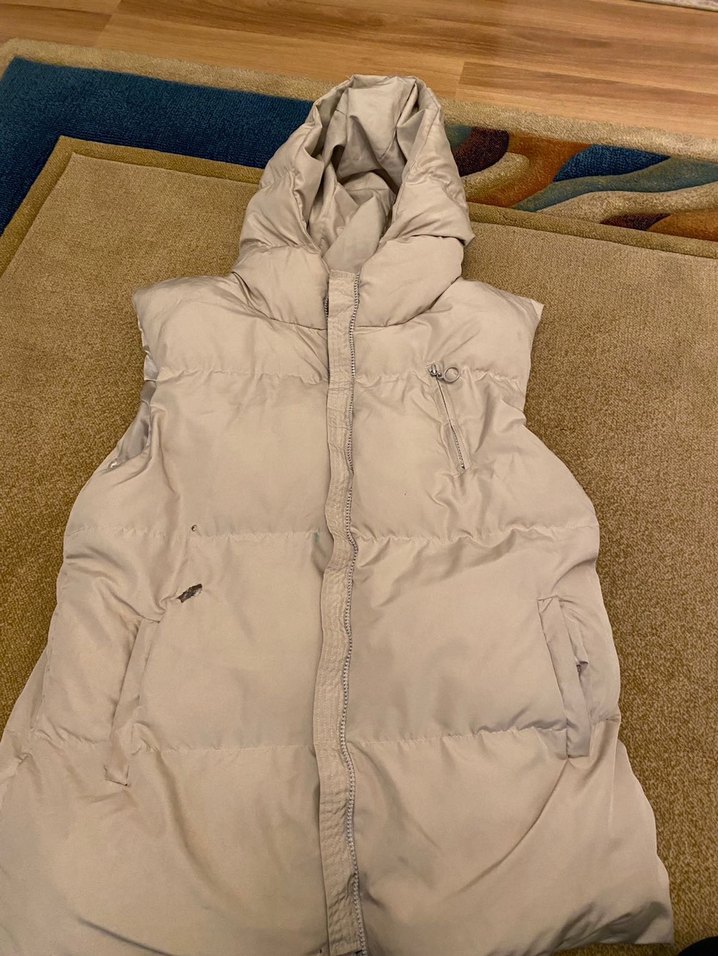 Kolsuz Bej renginde Kadın Şişme Yelek - Görsel 2