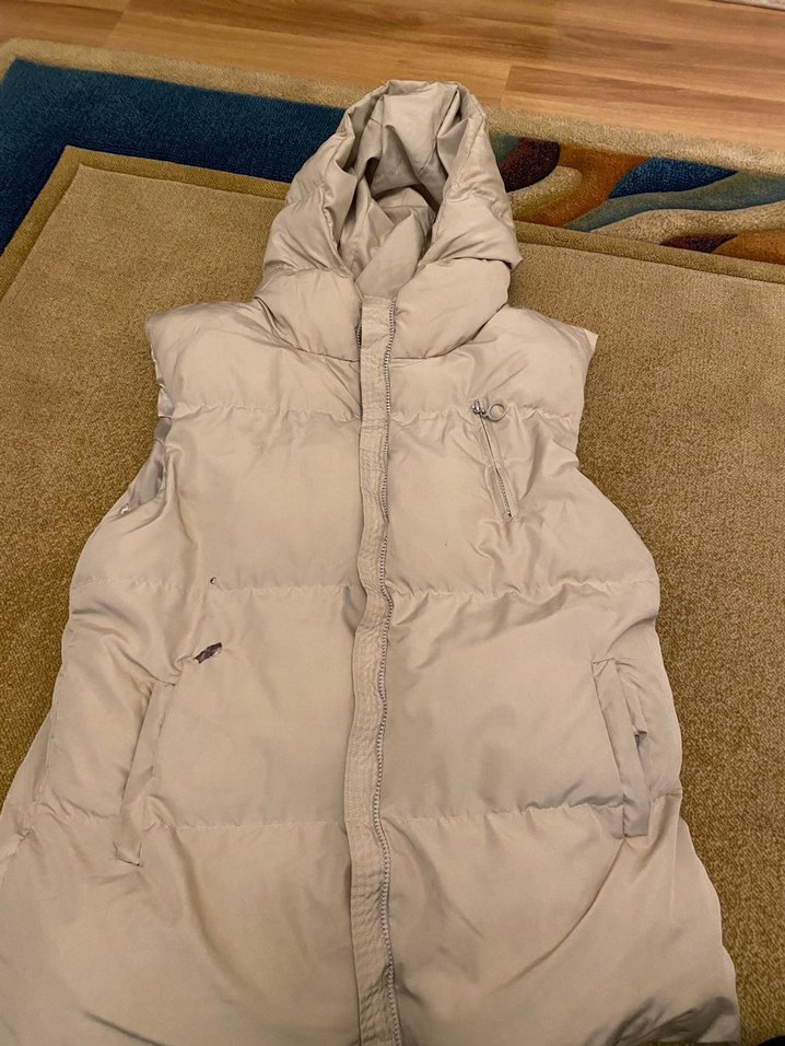 Kolsuz Bej renginde Kadın Şişme Yelek - Görsel 5