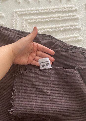 Kadın keten tesettür şal