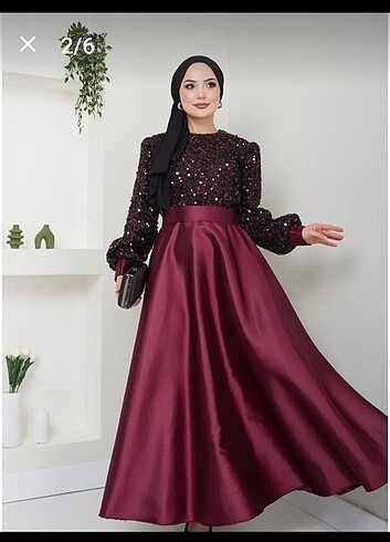 m Beden bordo Renk Ayşe melek tasarım elbise