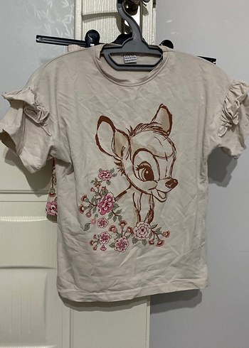 Kızlar için Bohem Stil Baskılı Pamuk şort tişört takım - Görsel 3