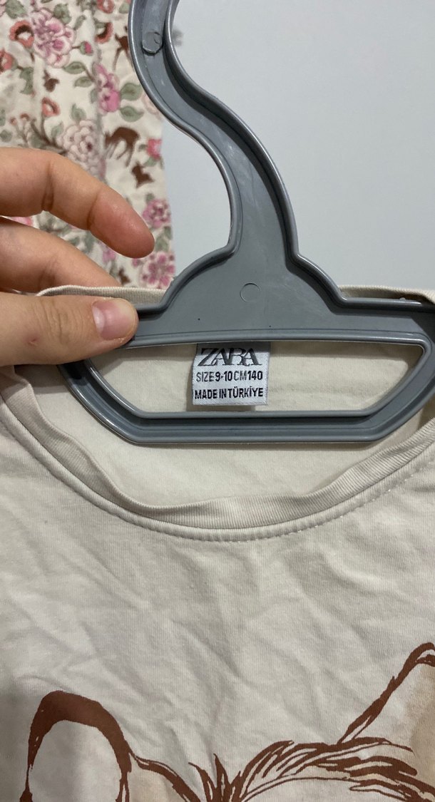 Kızlar için Bohem Stil Baskılı Pamuk şort tişört takım - Görsel 2