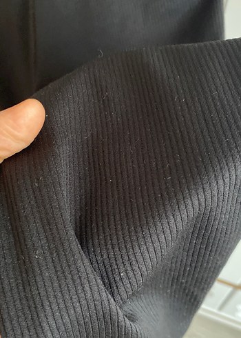 Siyah Kadın Spor Tayt - Görsel 3