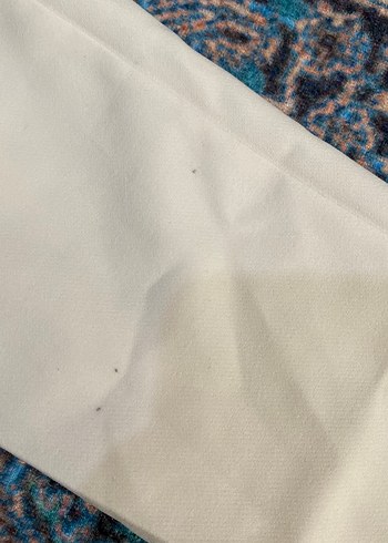 Bej Kadın Keten Kumaş Pantolon - Görsel 5