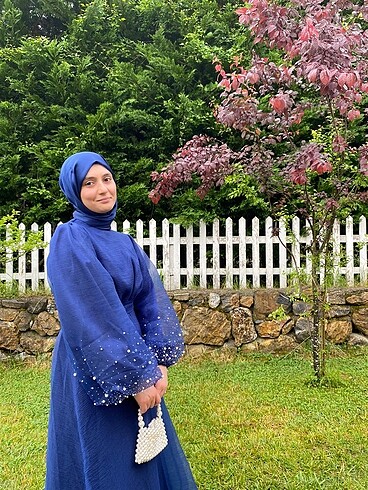 Tesettür Abiye Manuka - Görsel 3