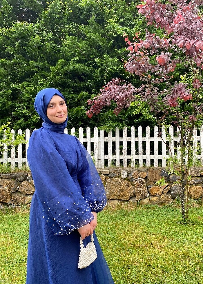 Tesettür Abiye Manuka - Görsel 3