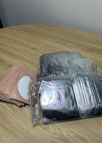 Bej ve Gri Takma Kirpik Seti - Görsel 2