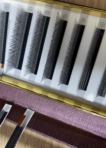 17paket Karışık İpek Kirpikler Farklı Markalar Farklı Boyutlarda - Görsel 17