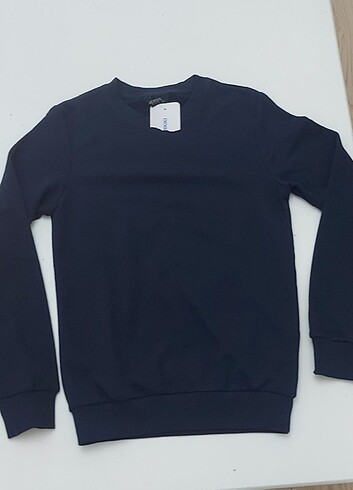Lacivert sweatshirt 