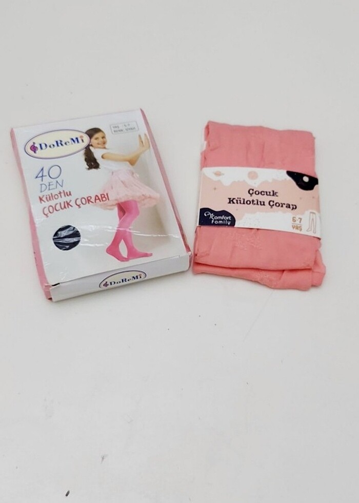 Kız çocuk külotlu çorap  - Görsel 2