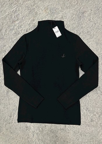 Beymen club siyah balıkçı yaka triko bluz - Görsel 2