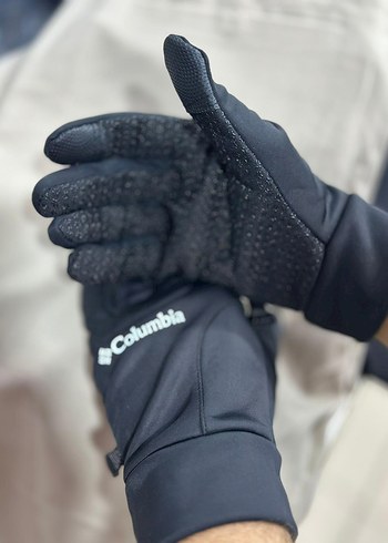 Gri Baskılı Erkek Kayak Eldiveni - Görsel 7