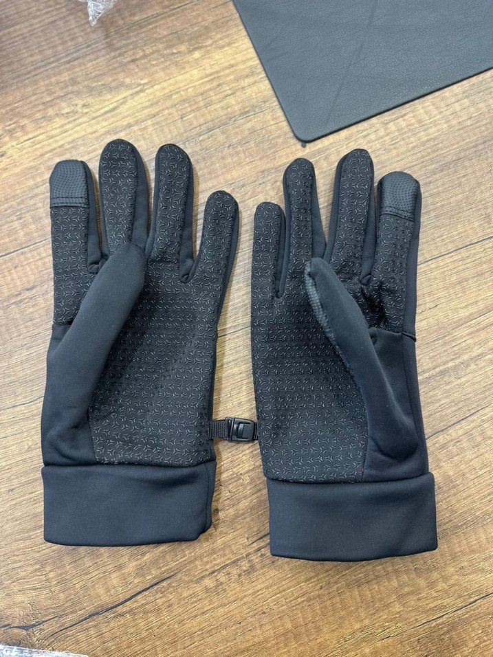 Gri Baskılı Erkek Kayak Eldiveni - Görsel 5