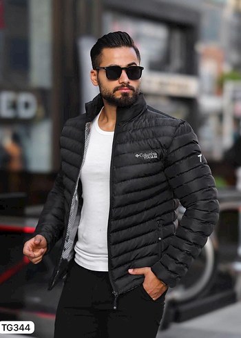 Siyah Erkek Street Style Kısa Mont - Görsel 2