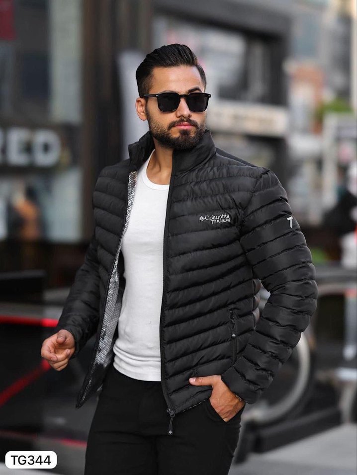 Siyah Erkek Street Style Kısa Mont - Görsel 2