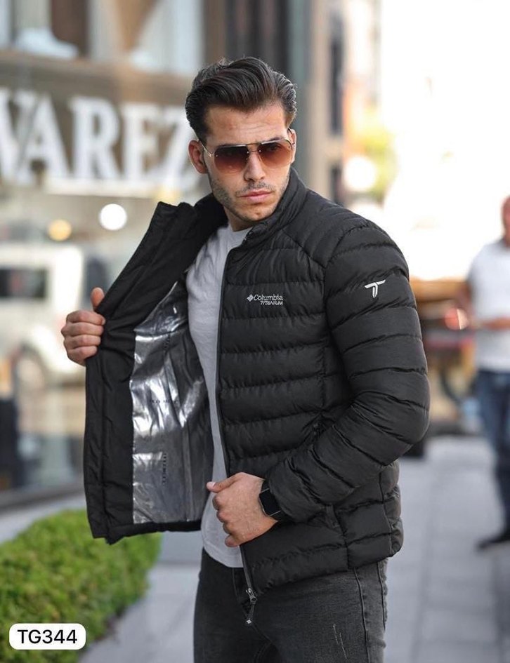 Siyah Erkek Street Style Kısa Mont - Görsel 4