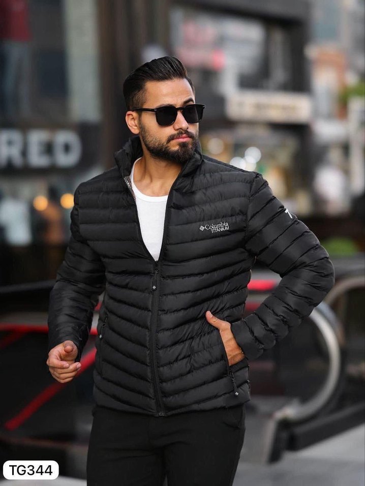 Siyah Erkek Street Style Kısa Mont - Görsel 5