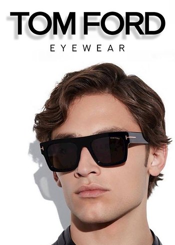 Tom Ford Siyah Transparan Kadın Güneş Gözlüğü - Görsel 2