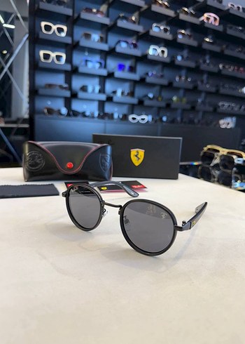 Erkek Kahverengi Klasik Ferrari Güneş Gözlüğü - Görsel 2