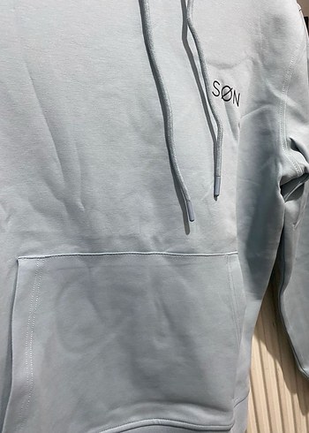 Gri Kapüşonlu Erkek Sweatshirt - Görsel 2