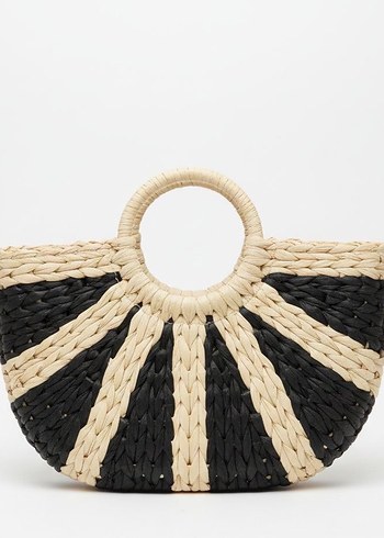 Püsküllü Bohem Örgü Kadın Çanta - Görsel 15