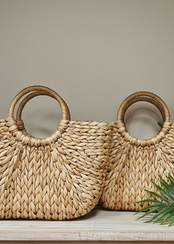 Püsküllü Bohem Örgü Kadın Çanta - Görsel 6