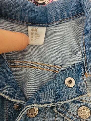 H&M Kız çocuk kot ceket