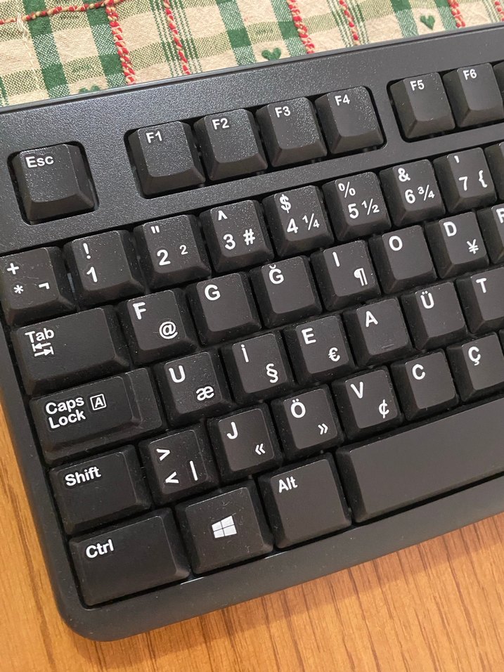 Türkçe f klavye - Görsel 3