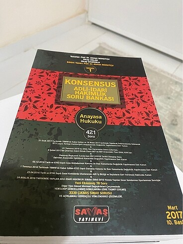 Konsensus Adli İdari Hakimlik Soru Bankası