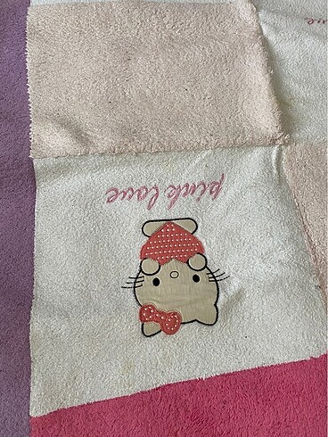 Merinos Pembe mor çocuk odası halısı