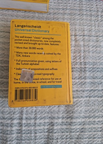 Langenscheidt İngilizce-Türkçe Sözlük - Görsel 3