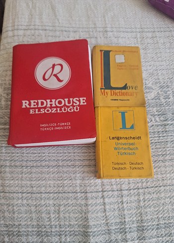 İngilizce-Türkçe ve Almanca-Türkçe Sözlük Seti - Görsel 8