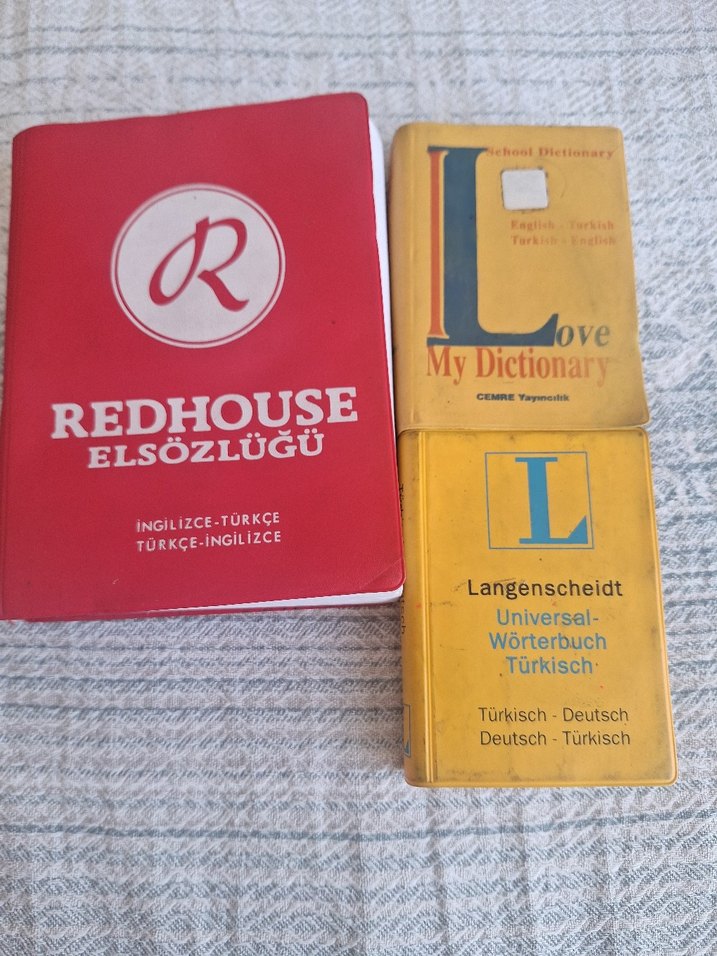 İngilizce-Türkçe ve Almanca-Türkçe Sözlük Seti - Görsel 2