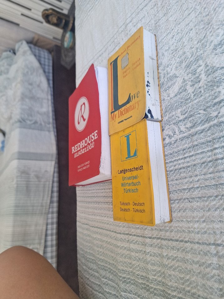 İngilizce-Türkçe ve Almanca-Türkçe Sözlük Seti - Görsel 5