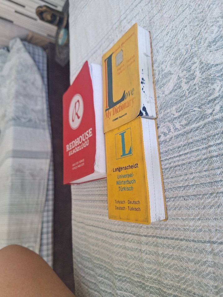 İngilizce-Türkçe ve Almanca-Türkçe Sözlük Seti - Görsel 4