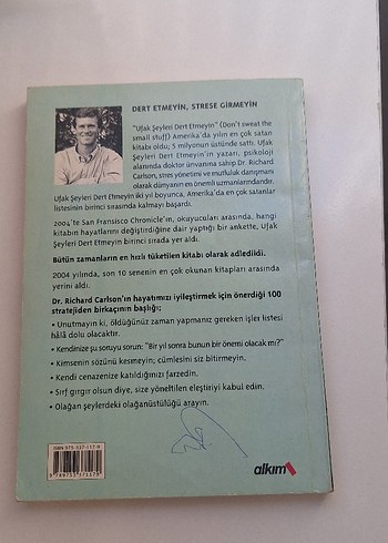 Beden Ufak Şeyleri Dert Etmeyin - Dr. Richard Carlson