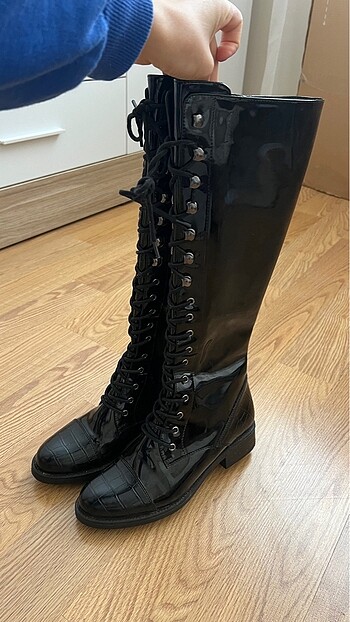 36 Beden siyah Renk Çizme Ninewest