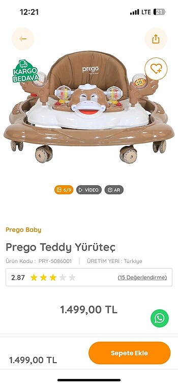 Prego Sıfır yürütec