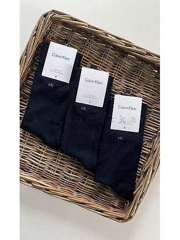 Calvin Klein 3 Siyah 3 Lacivert Ck