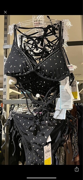 Taşlı bikini