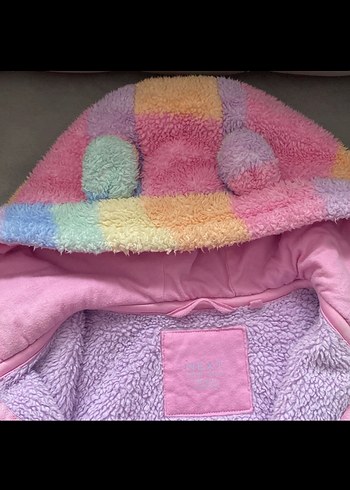 NeXT Gökkuşağı Borg Polar Mont -Ceket - Görsel 4