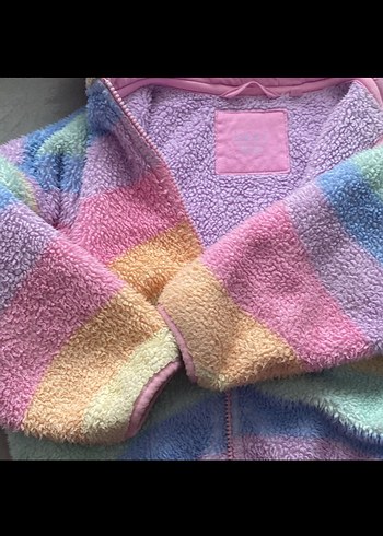 NeXT Gökkuşağı Borg Polar Mont -Ceket - Görsel 3