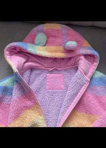 NeXT Gökkuşağı Borg Polar Mont -Ceket - Görsel 2