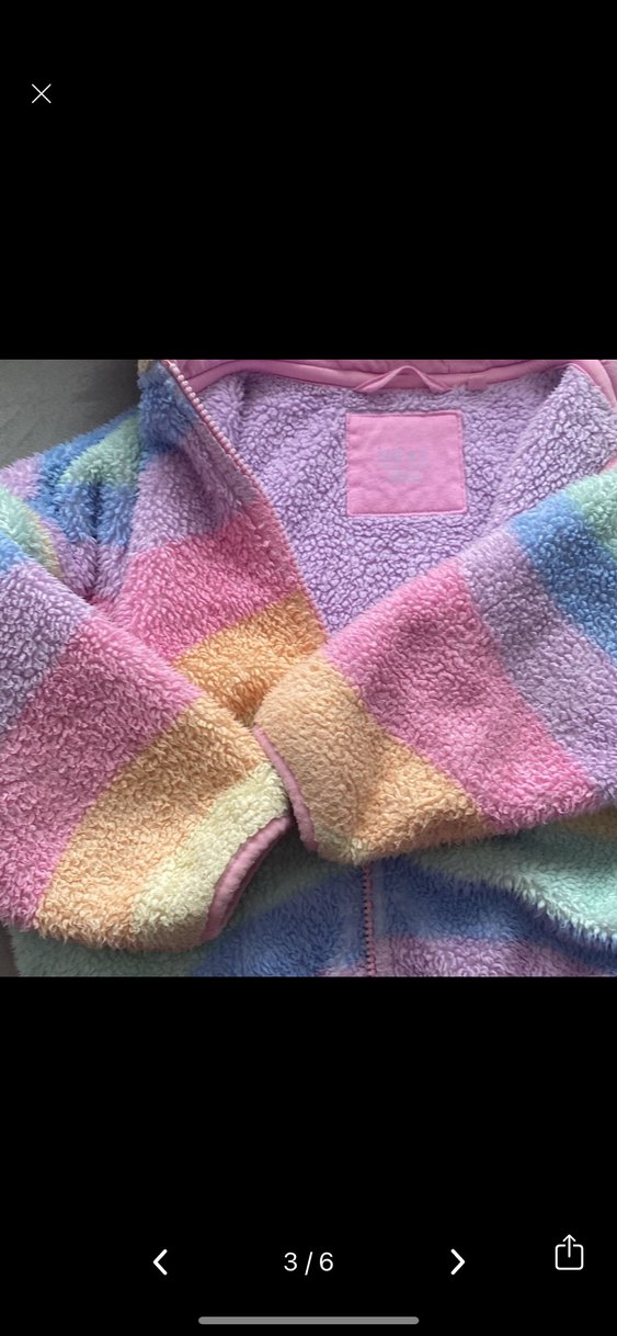 NeXT Gökkuşağı Borg Polar Mont -Ceket - Görsel 3