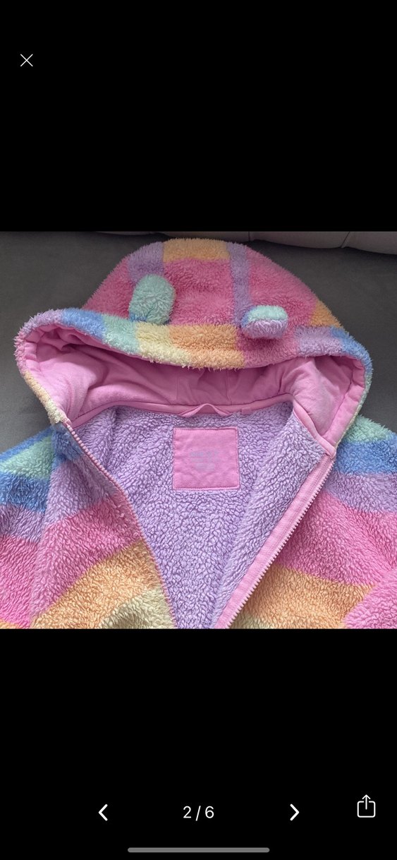 NeXT Gökkuşağı Borg Polar Mont -Ceket - Görsel 2