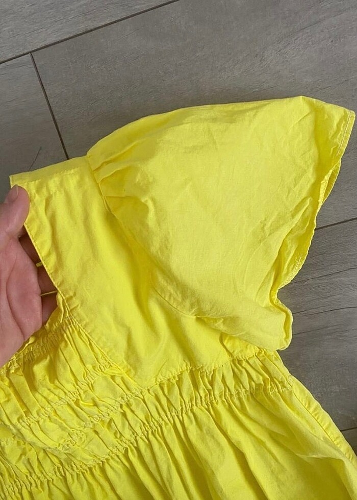 Zara Poplin Elbise - Görsel 5